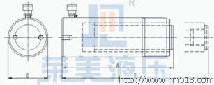 單作用液壓千斤頂結構圖